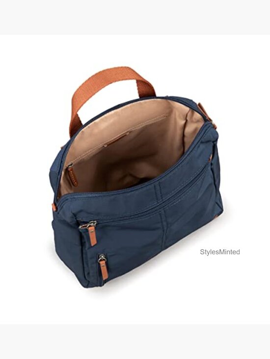 Recycled Nylon Backpack with Laptop Compartment, Adjustable Strap main image 7